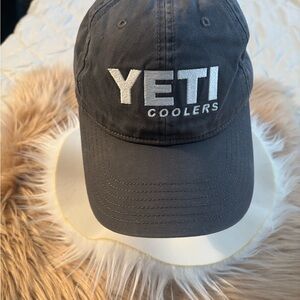 Yeti Charcoal Cap with White Logo